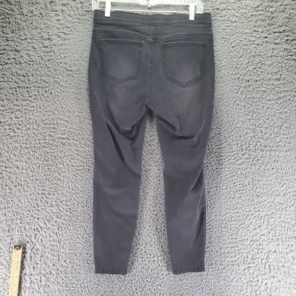 J.Jill Denim Jeans Womens 6 Petite Black 5-Pocket Leggings Stretch Denim - Picture 10 of 11